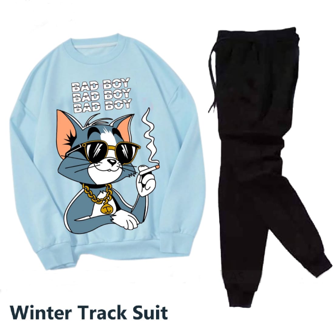 TOM CHARACTER PRINTED TRACK SUIT