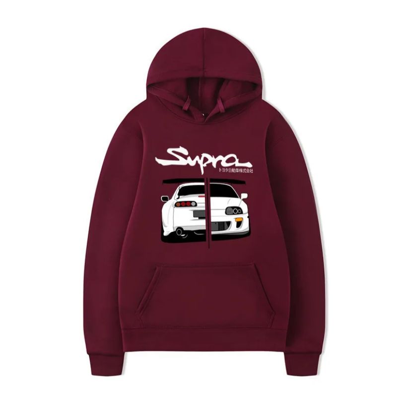 New Supra Car printed winter Hoodie Trendy Stylish print kangroo hoodie  men and boys pocket drawstring casual pullover hoodie clothing long sleeves export quality hoodie winter wear smart fit hoody